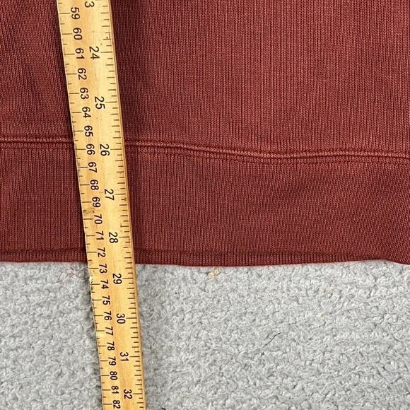 Duluth Trading Co 1/4 Zip Pullover Sweater Men's 3XL Red Workwear Cabincore - Picture 6 of 7